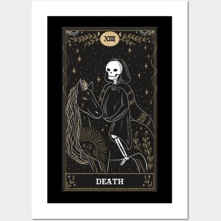 Death Tarot Card Posters and Art